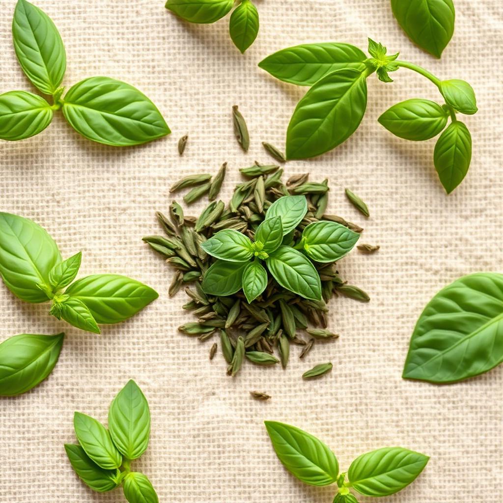 Basil — premium dried basil from GREAT, culinary herbs