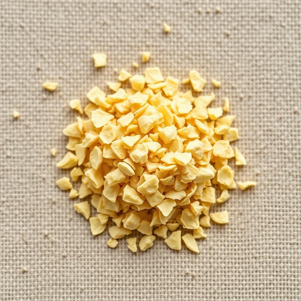 Dehydrated Garlic Flakes — premium dried dehydrated garlic flakes from GREAT, dehydrated vegetables